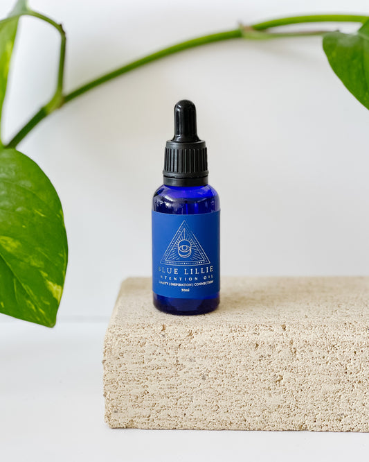 blue lillie intention oil