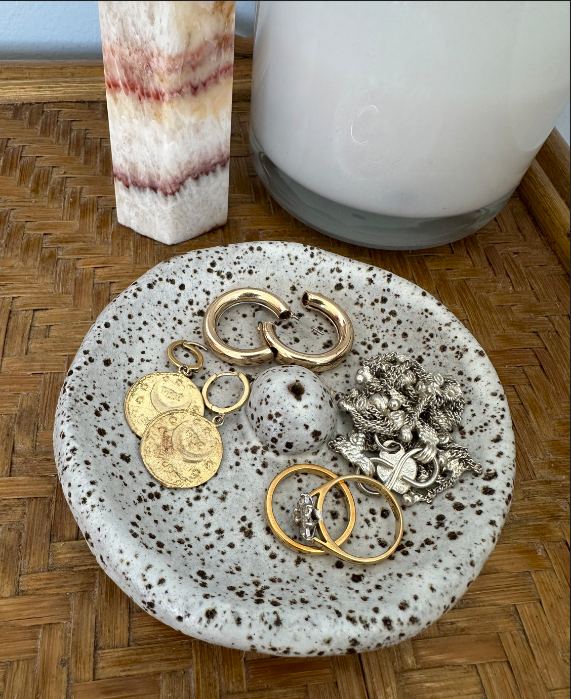 incense holder & trinket plate